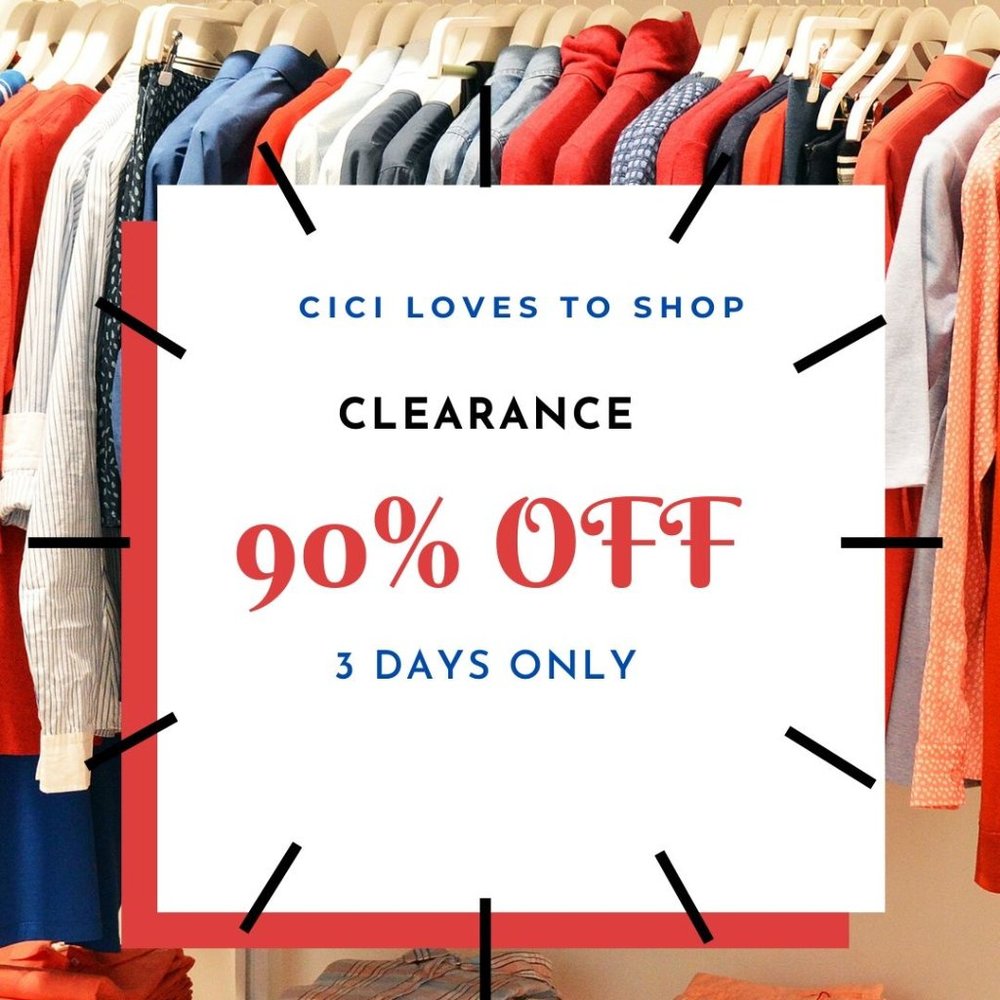 My Entire Store is 90% OFF!